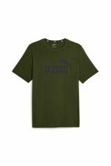 Puma ESS Logo Tee (s) Myrtle T-Shirt Unisex Günlük Tişört Yeşil 58666731 L