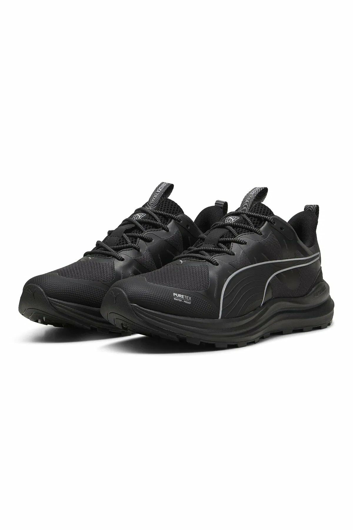 Puma Reflect Lite Trail PTX Unisex Günlük Spor Ayakkabı Siyah 31009501 43