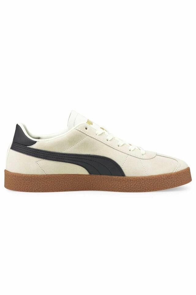 Puma Sportswear Club Marshmallow Black-Gold Erkek Spor Ayakkabı Siyah 38111108 42.5