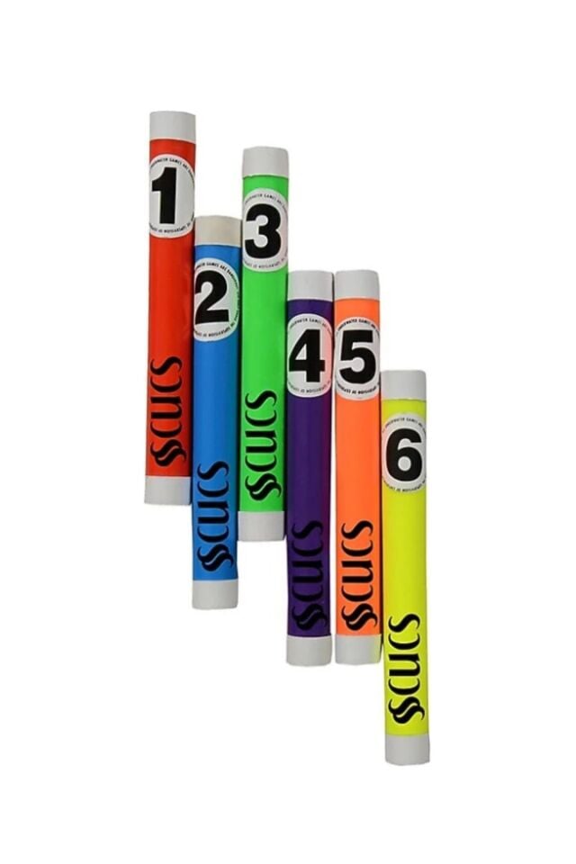 Scucs SCX-1356 Havuz Antrenman Dip Çubuk Seti No 6