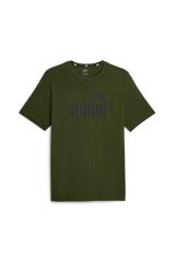 Puma ESS Logo Tee (s) Myrtle T-Shirt Unisex Günlük Tişört Yeşil 58666731 XL