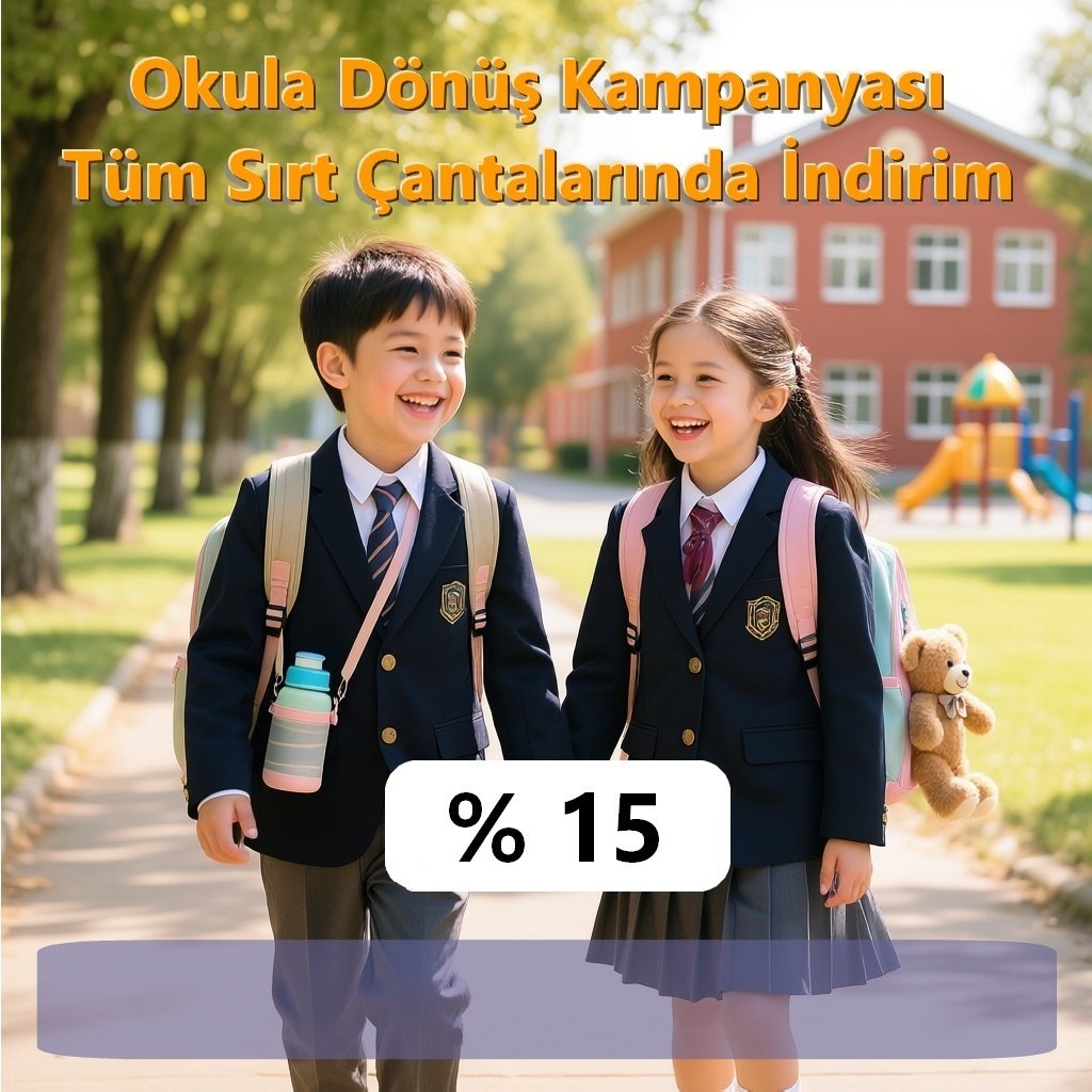 Sırt Çantalarında İndirim