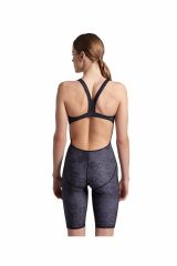 Arena Women's Arena Camo Kikko Full Body Bayan Yüzücü Mayo Siyah 007307550 40