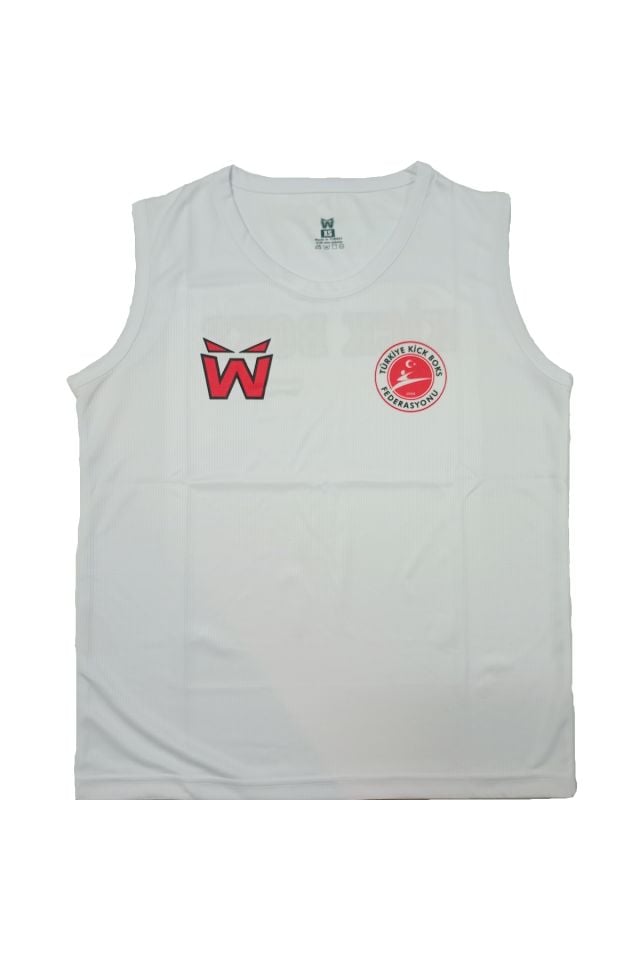 Whiteface Kick Boks Kick-Light Sıfır Kol Beyaz S