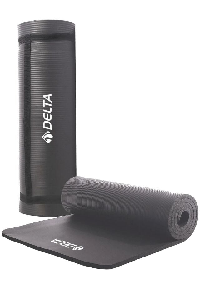 Delta MFT-641 Foam Pilates Minderi & Yoga Matı 180x60 Cm x 15 Mm Antrasit