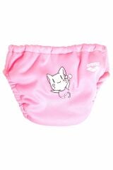 Arena Friends Aqua Nappy Çocuk Unisex Pembe Yüzücü Bikini 003797910 18 Ay
