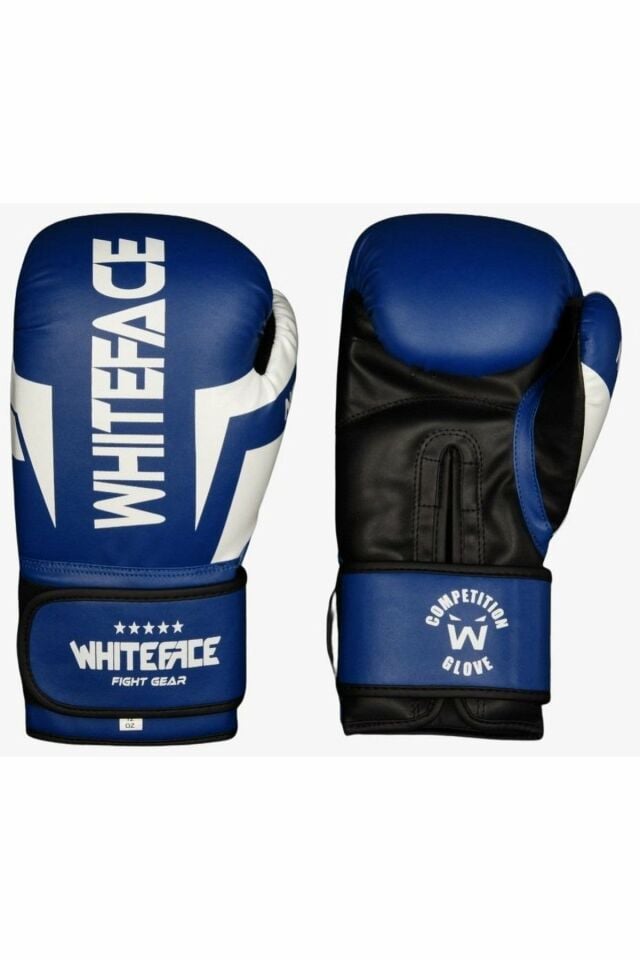 Whiteface Nova 4 Boks Eldiveni 12 Oz Mavi