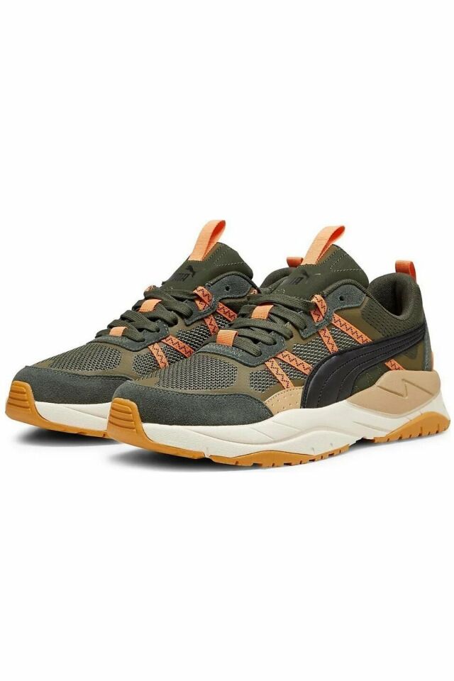 Puma X-Ray Tour Myrtle Puma-Black Olive Drab Erkek Spor Ayakkabı 39231702 44