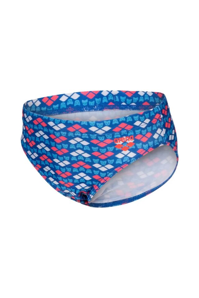 Arena Kids Boy's Arena Friends Swim Brief Erkek Çocuk Mayo Mavi 006304800 4-5