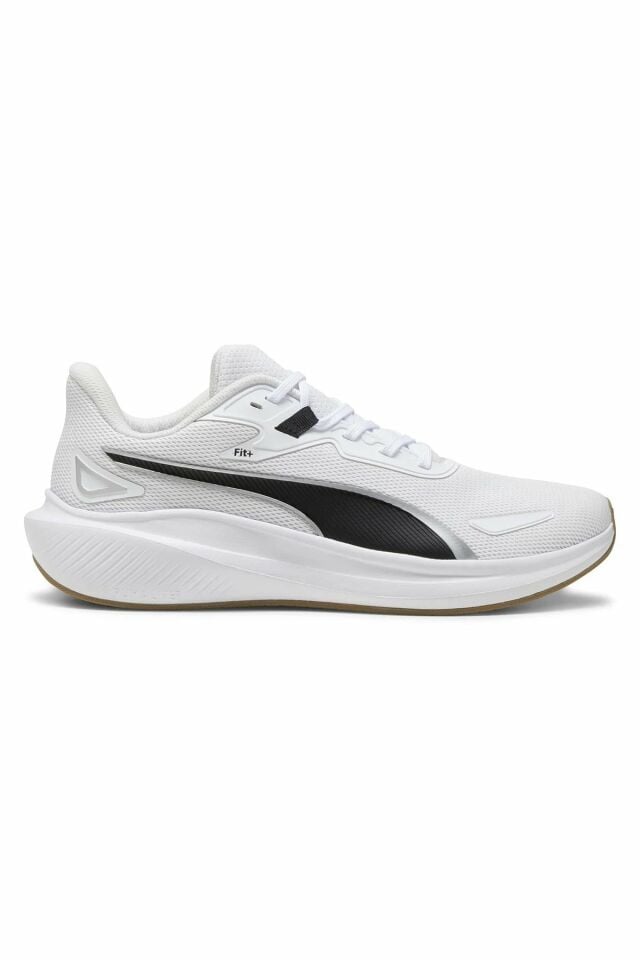 Puma Skyrocket Lite White-Black Silver Erkek Günlük Sneakers Ayakkabı Beyaz 37943711 42