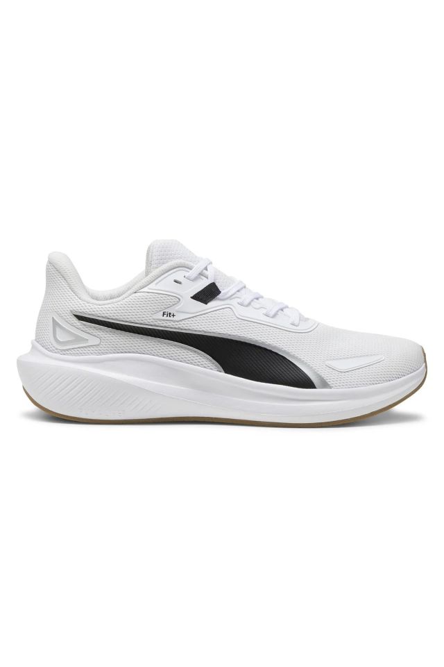 Puma Skyrocket Lite White-Black Silver Erkek Günlük Sneakers Ayakkabı Beyaz 37943711 45