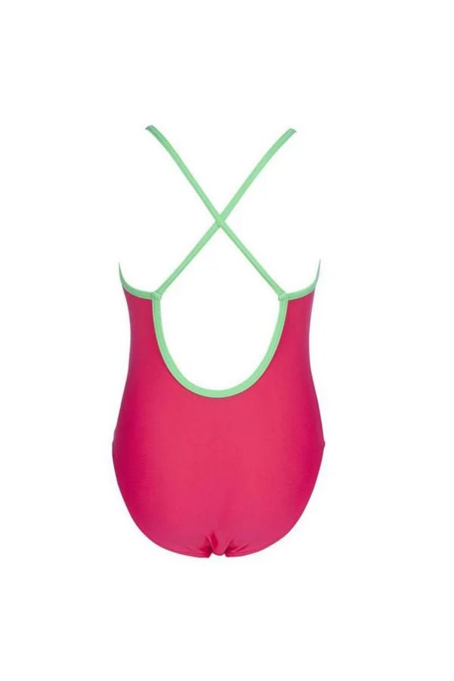Arena Awt Kids Girl One Piece Kız Çocuk Yüzücü Mayo Pembe 003092906
