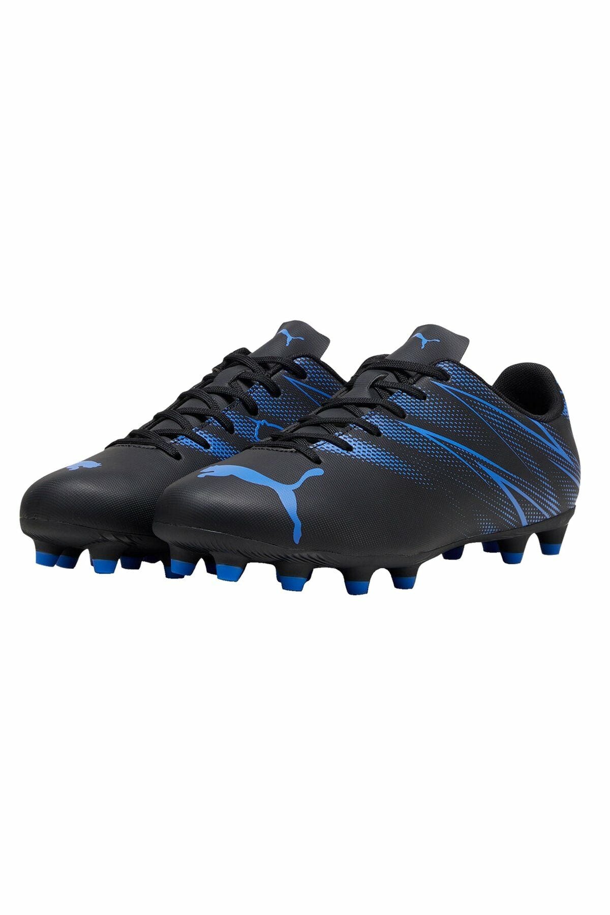 Puma Attacanto Fg/Ag Team Sports Erkek Futbol Krampon Siyah/Mavi 10747708 42