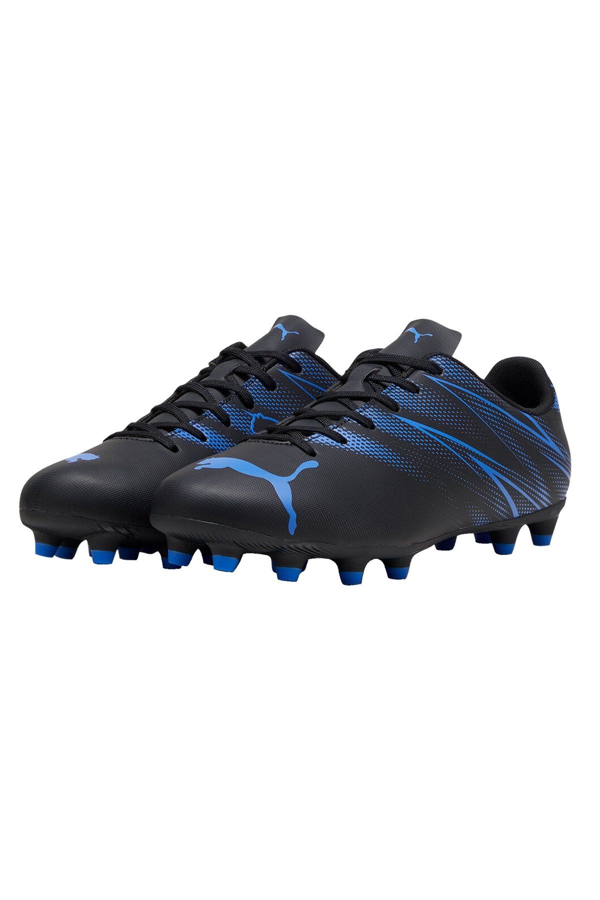 Puma Attacanto Fg/Ag Team Sports Erkek Futbol Krampon Siyah/Mavi 10747708 44.5