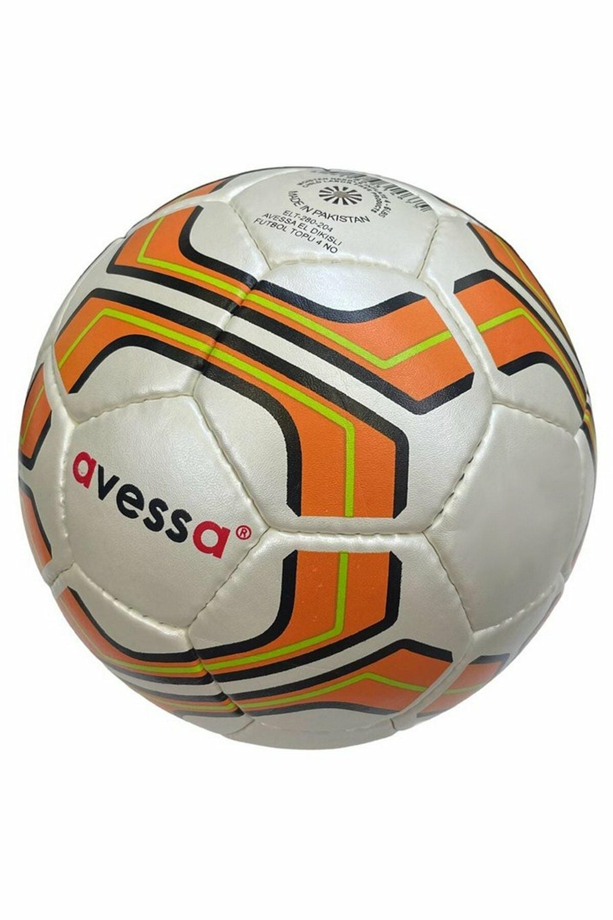 Avessa ELT-280-203 El Dikişli No 3 Futbol Topu Turuncu