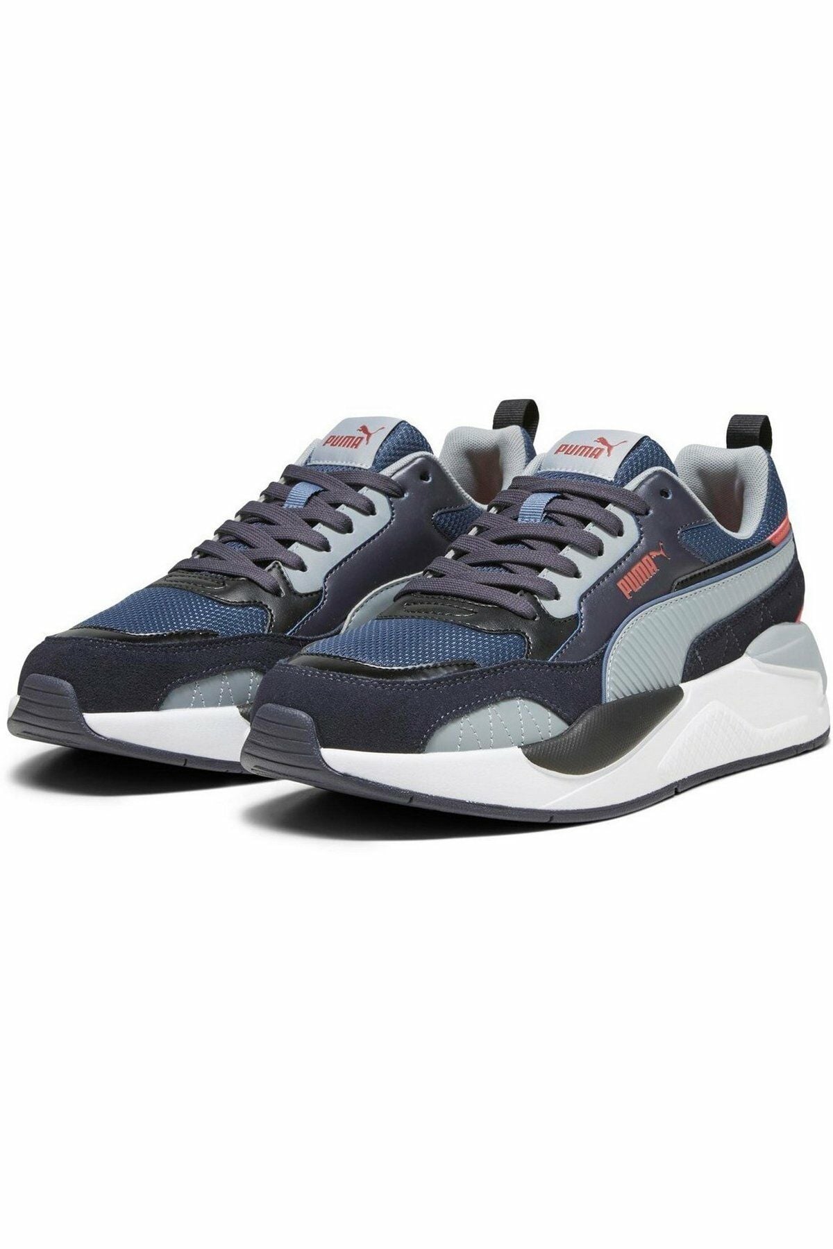 Puma X-Ray 2 Square SD Puma-Black Cool Mid Gray Inky-Blue Erkek Spor Ayakkabı 38320316 45