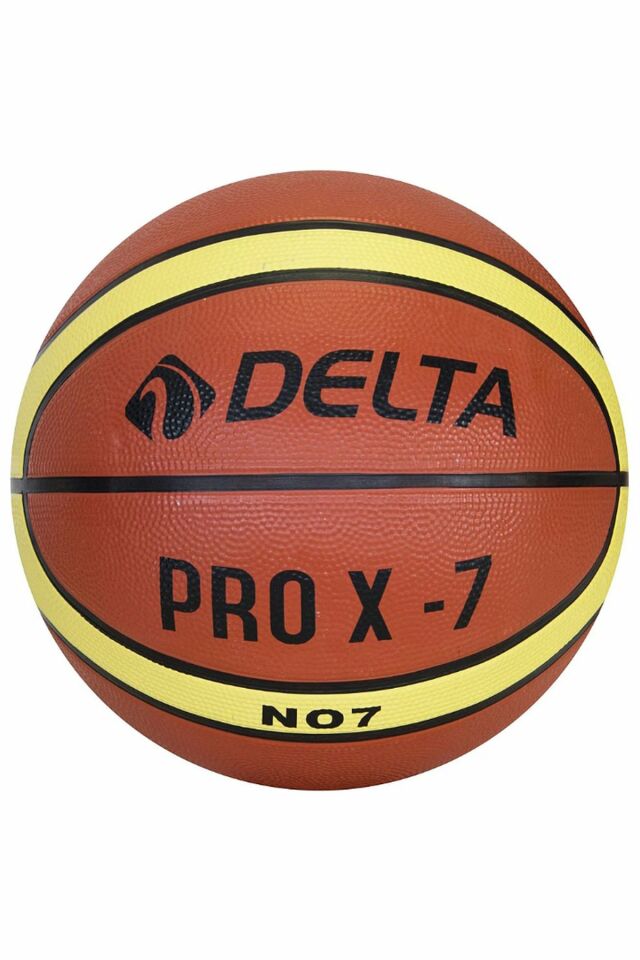 Delta Pro X Deluxe Kauçuk No 7 Basketbol Topu Turuncu