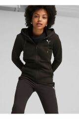 Puma Classic Hooded Tracksuit FL cl Puma-Black Bayan Günlük Eşofman Takımı Siyah 62263701 XL