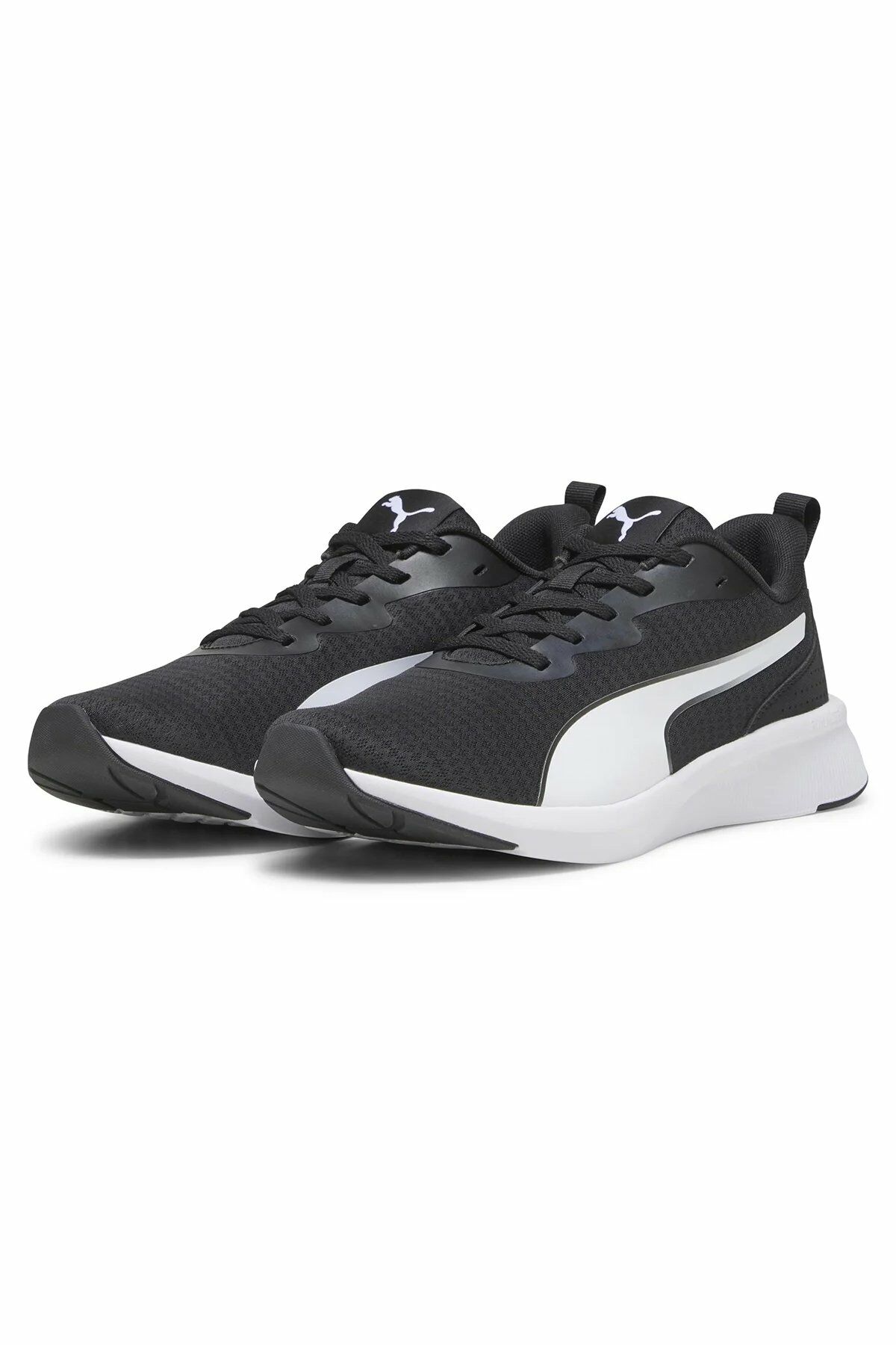 Puma Flyer Lite Black Black-White Erkek Günlük Sneaker Ayakkabı Siyah 37877401 41