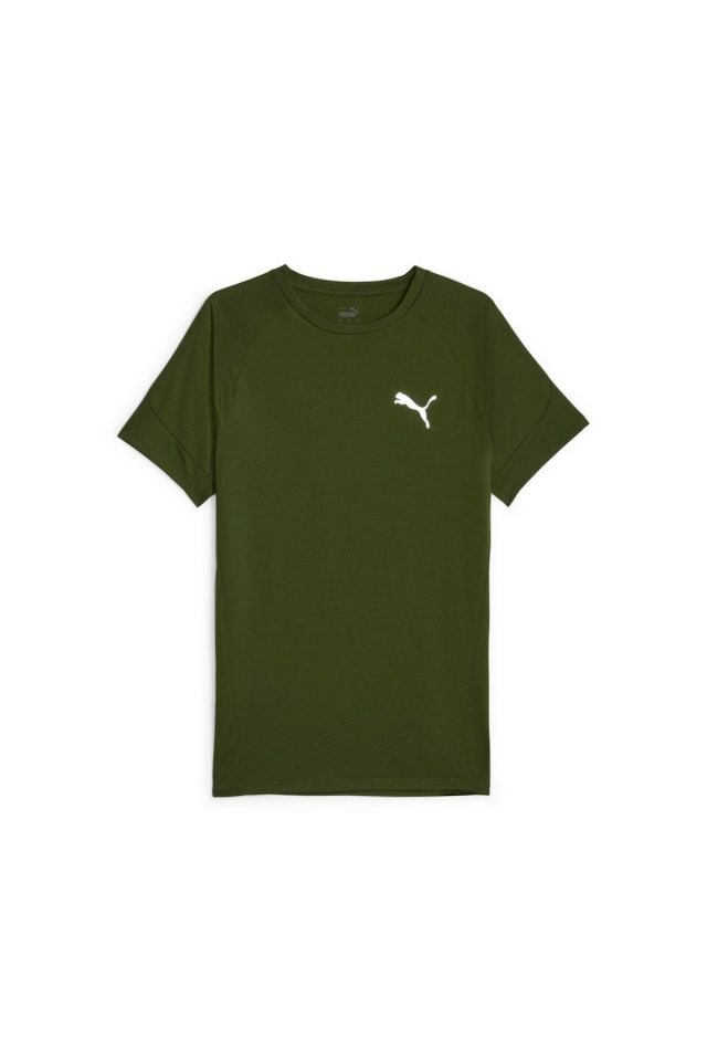 Puma Evostripe Tee Myrtle Unisex Günlük Tişört Yeşil 67592831