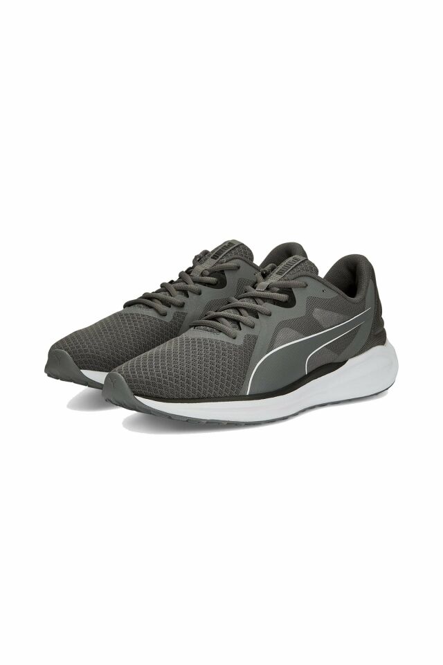 Puma Twitch Runner Fresh Cool Dark Gray Puma-Black Erkek Spor Ayakkabı Gri 37798108 43
