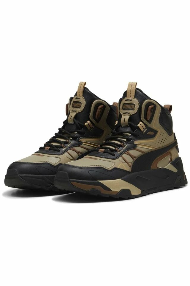 Puma Trinity Mid Hybrid L Sport Style Erkek Günlük Spor Ayakkabı Bej 39398509