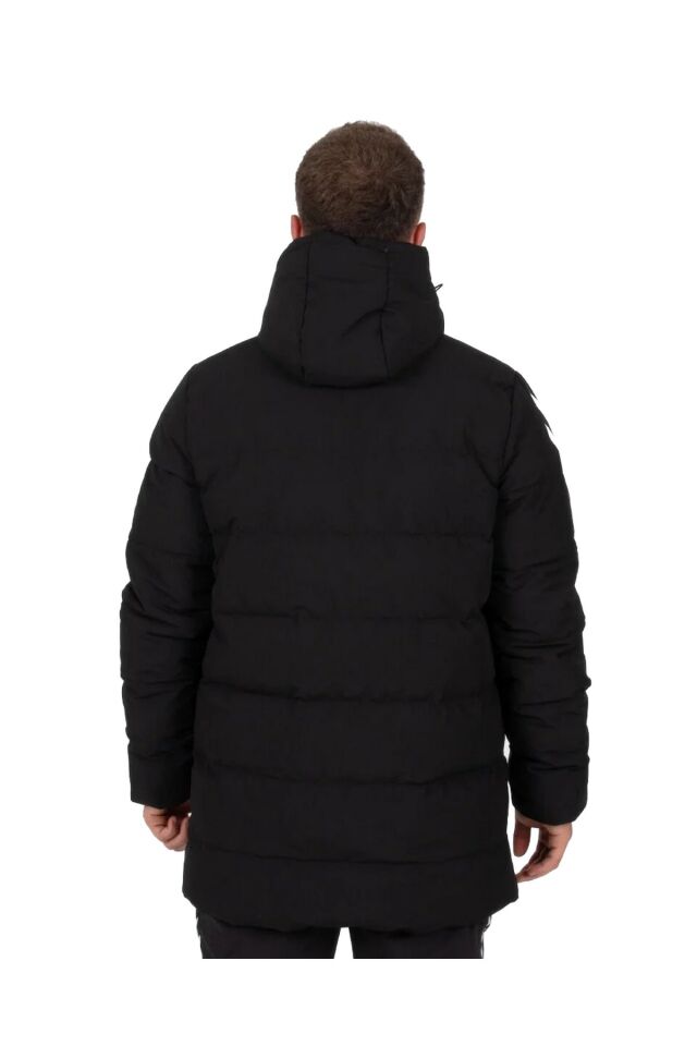Hummel 940273-2001 Line Zipcoat Erkek Mont Siyah M