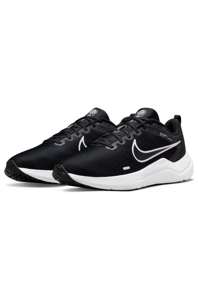 Nike Downshifter 12 Erkek Günlük Koşu Ayakkabısı Siyah DD9293-001 43
