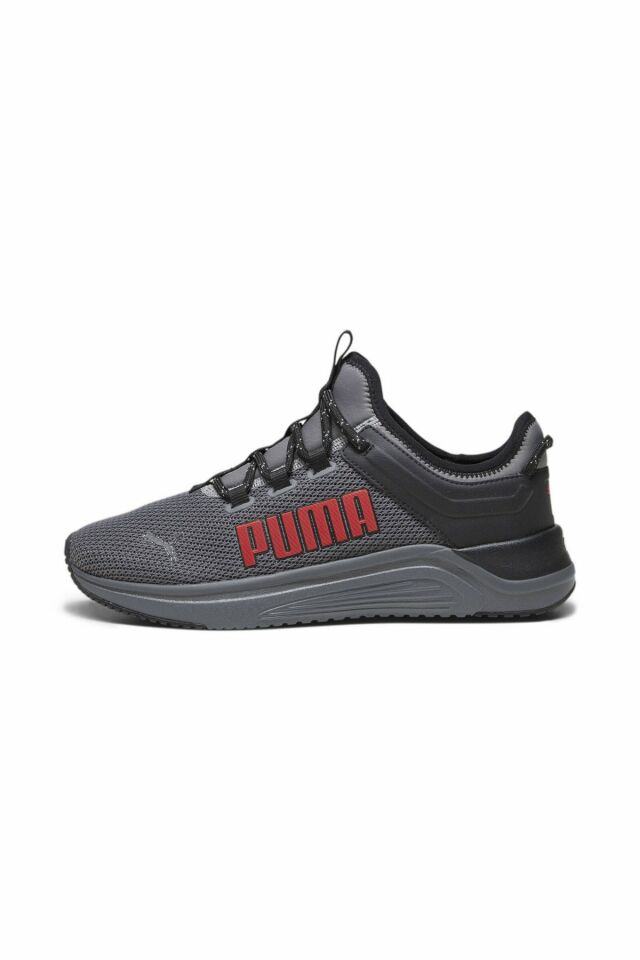 Puma Softride Astro Slip Cool Dark Gray Puma-Black For All Time Red Erkek Spor Ayakkabı 37879904 45