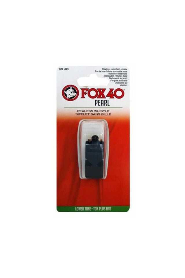 FOX40 9700-0008 Pearl Official Safety 90 db Düdük Siyah