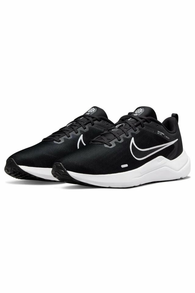 Nike Downshifter 12 Erkek Günlük Koşu Ayakkabısı Siyah DD9293-001 44.5