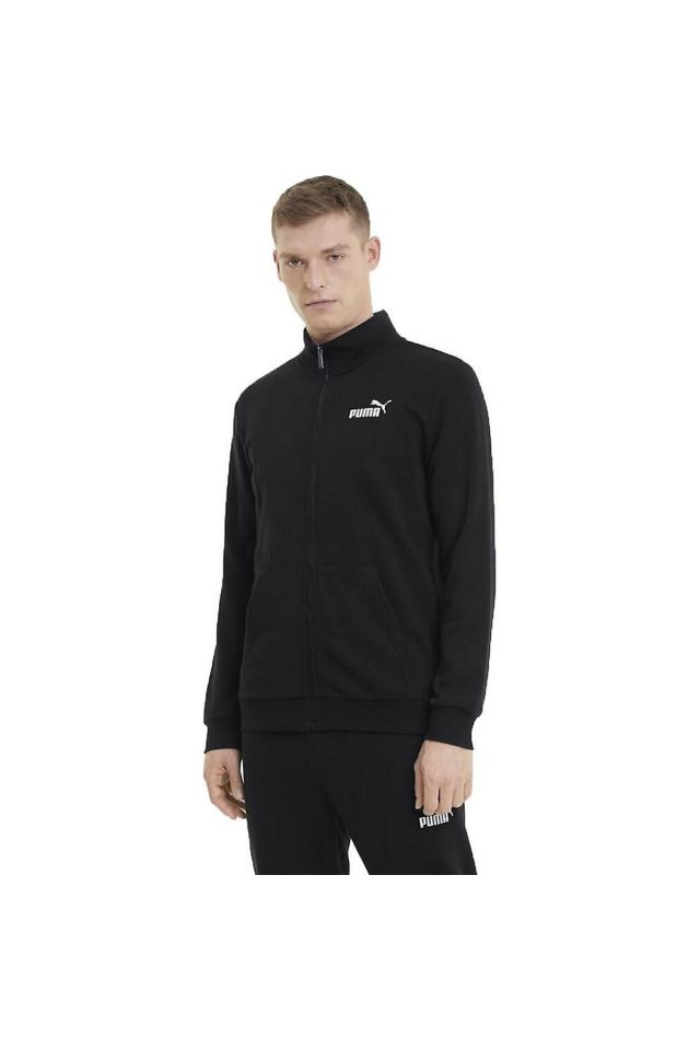 Puma ESS Track Jacket TR Puma-Black Erkek Spor Üst Eşofman Siyah 58669601