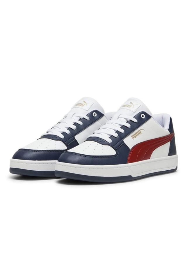 Puma Caven 2.0 Sport Style Erkek Günlük Spor Ayakkabı Beyaz/Kırmızı 39229040 45