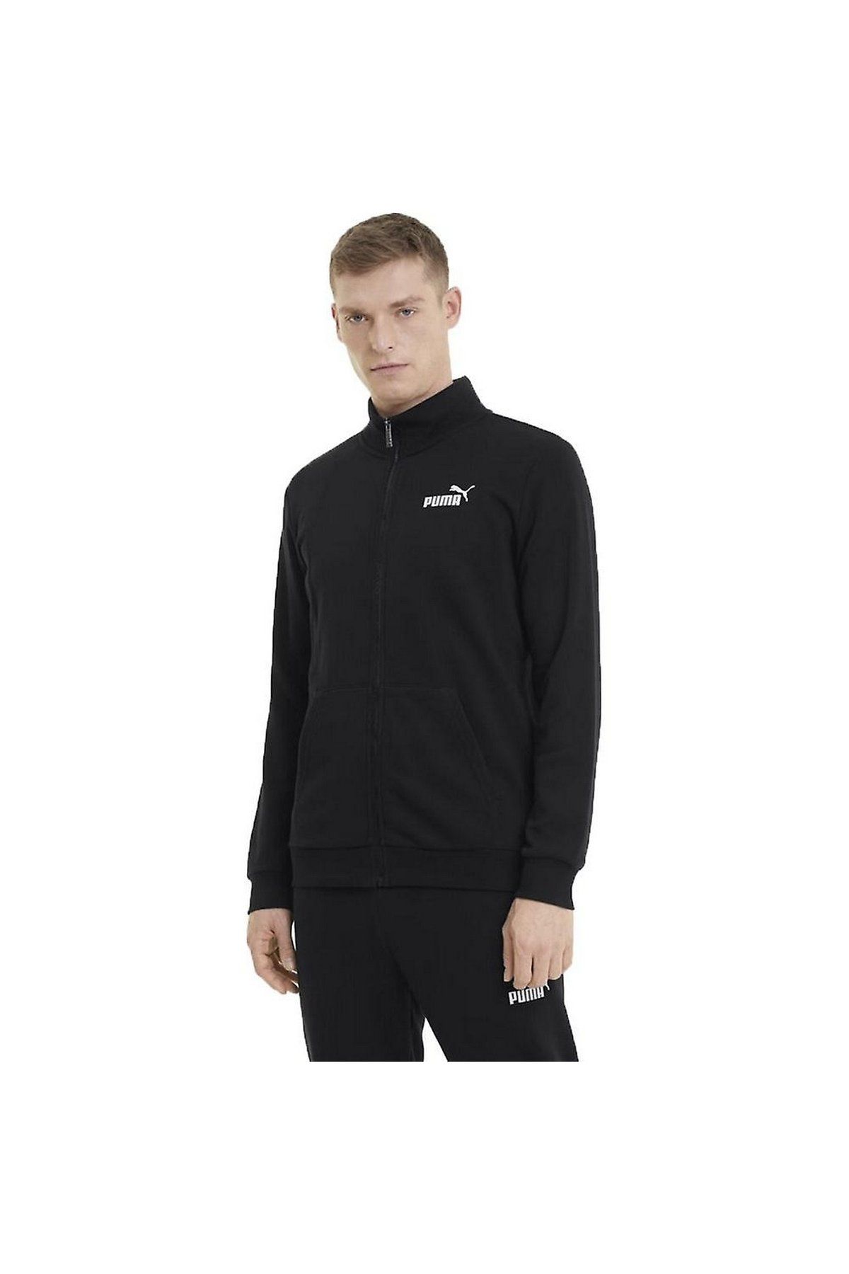 Puma ESS Track Jacket TR Puma-Black Erkek Spor Üst Eşofman Siyah 58669601 2XL