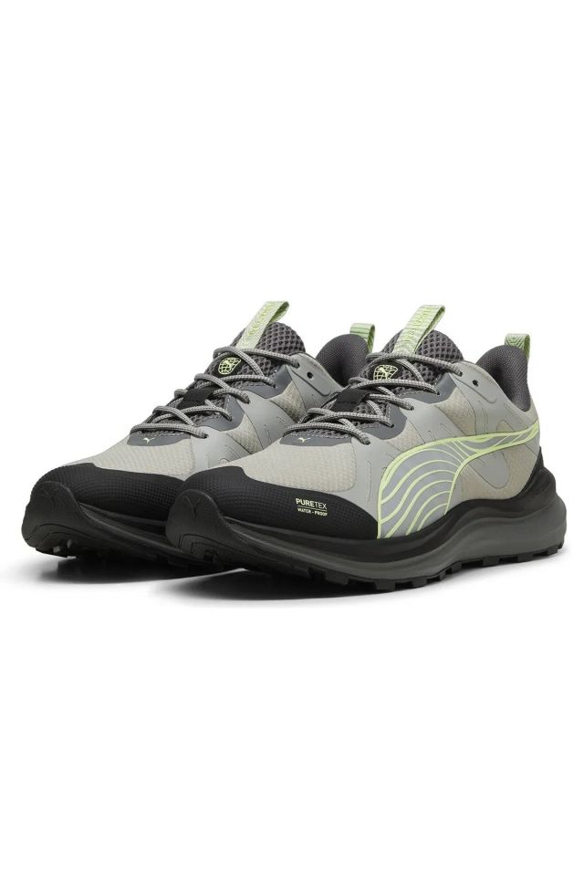 Puma Reflect Lite Trail PTX Unisex Günlük Koşu Ayakkabısı Gri 31009502 42