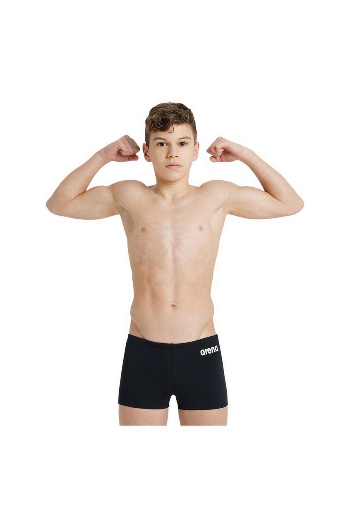 Arena Boy's Team Swim Short Solid Erkek Çocuk Mayo Si̇yah 004777550 8-9