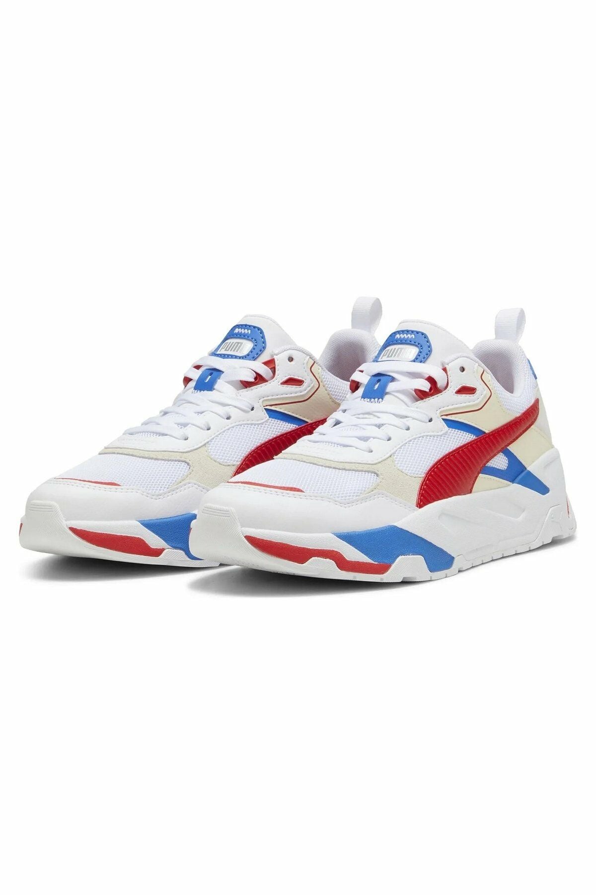 Puma Trinity White Red Puma Team Royal Erkek Spor Ayakkabı Beyaz 38928922