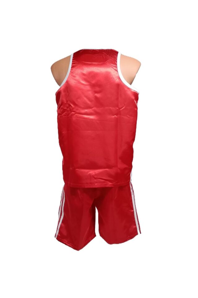 Shock Fight Boks Atlet Şort Takımı Kırmızı (2XL)