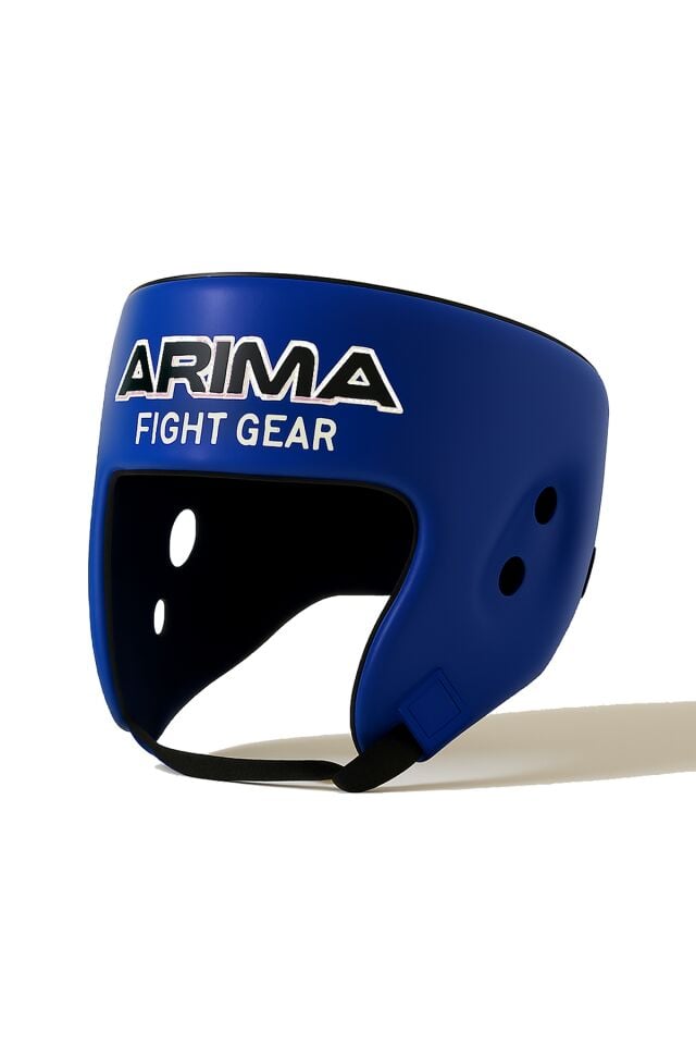 Arima Boks Kickboks Muaythai Wushu Kask Mavi L - X