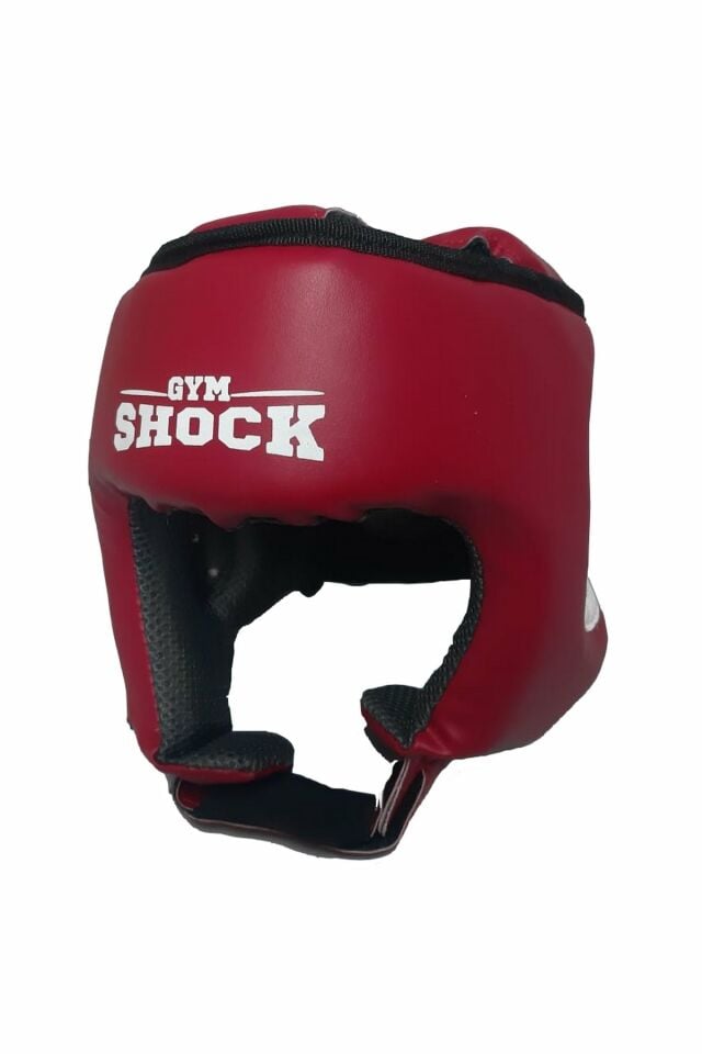 Gym Shock Kick Boks Kask Kırmızı S