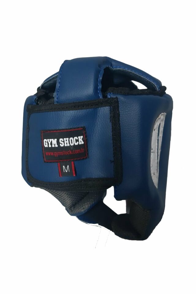 Gym Shock Kick Boks Kask Mavi M