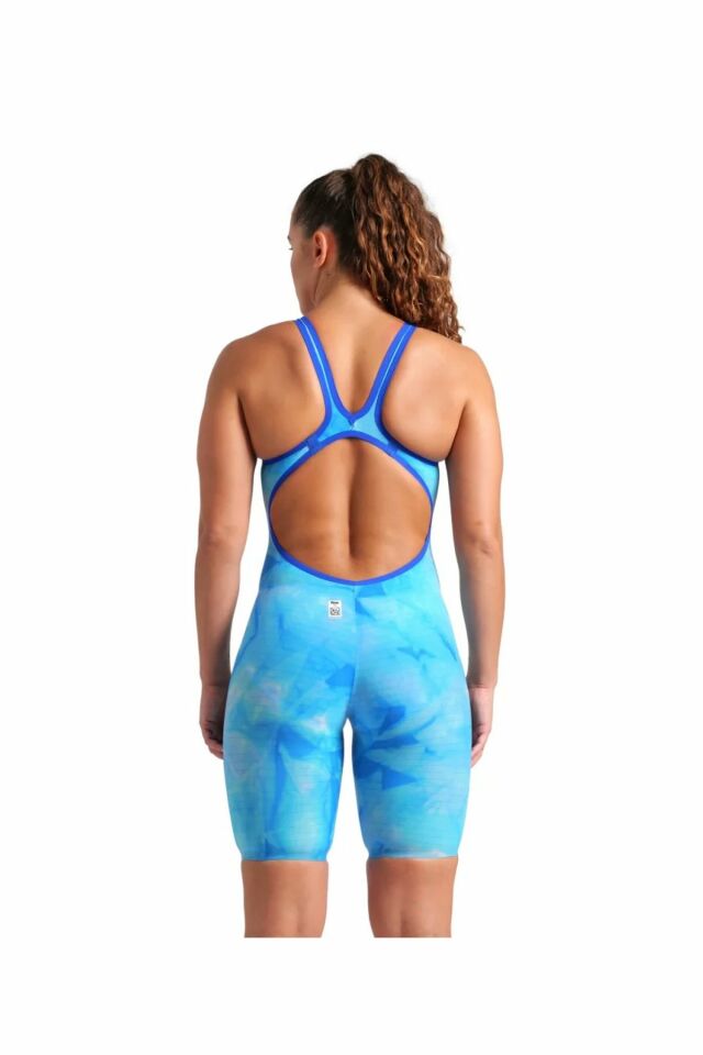 Arena Powerskin Carbon Air2 Le Ob Bayan Yüzücü Yarış Mayosu Mavi 006341140 40