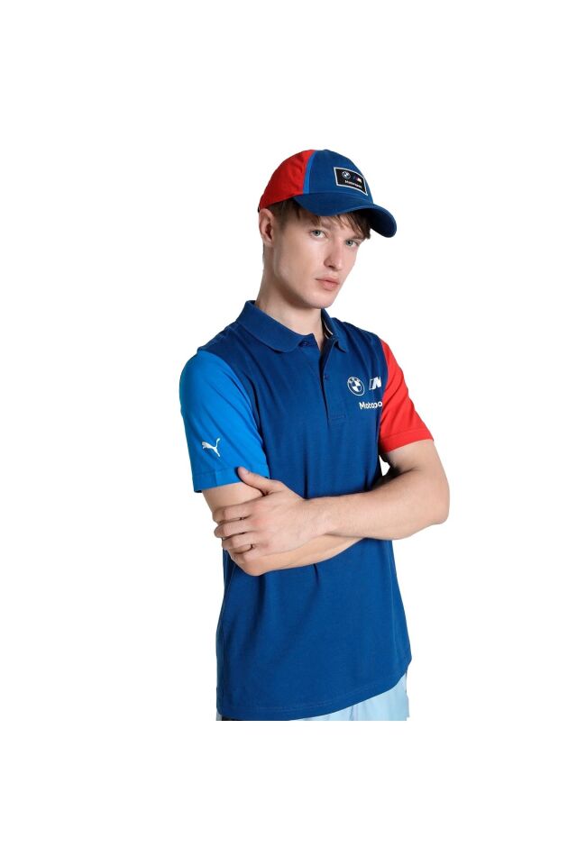 Puma BMW MMS ESS Polo Unisex Polo Yaka Tişört Lacivert 62131204 2XL