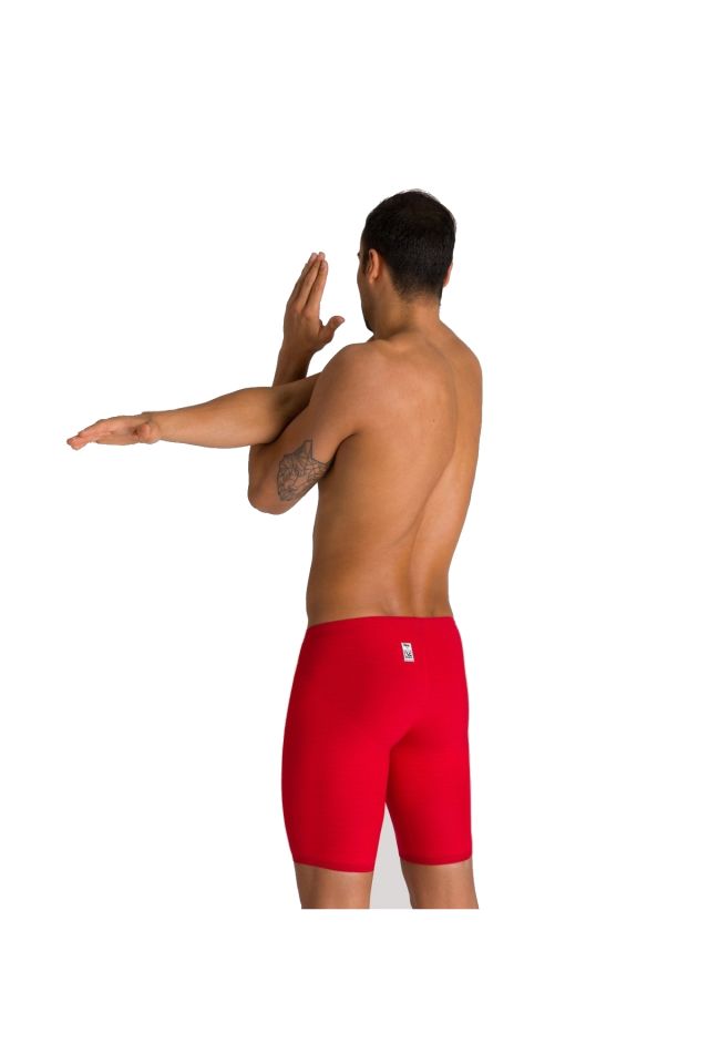 Arena Powerskin Carbon Air2 Jammer Erkek Karbon Yarış Mayosu Kırmızı 00113045