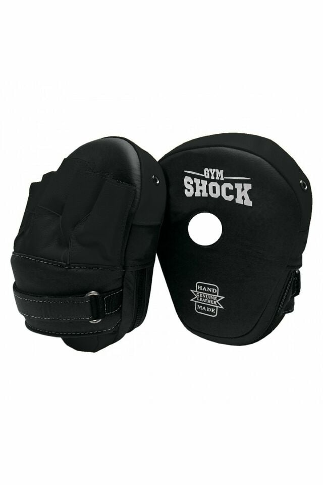 Gym Shock Pro Lapa Deri (Çift) Siyah