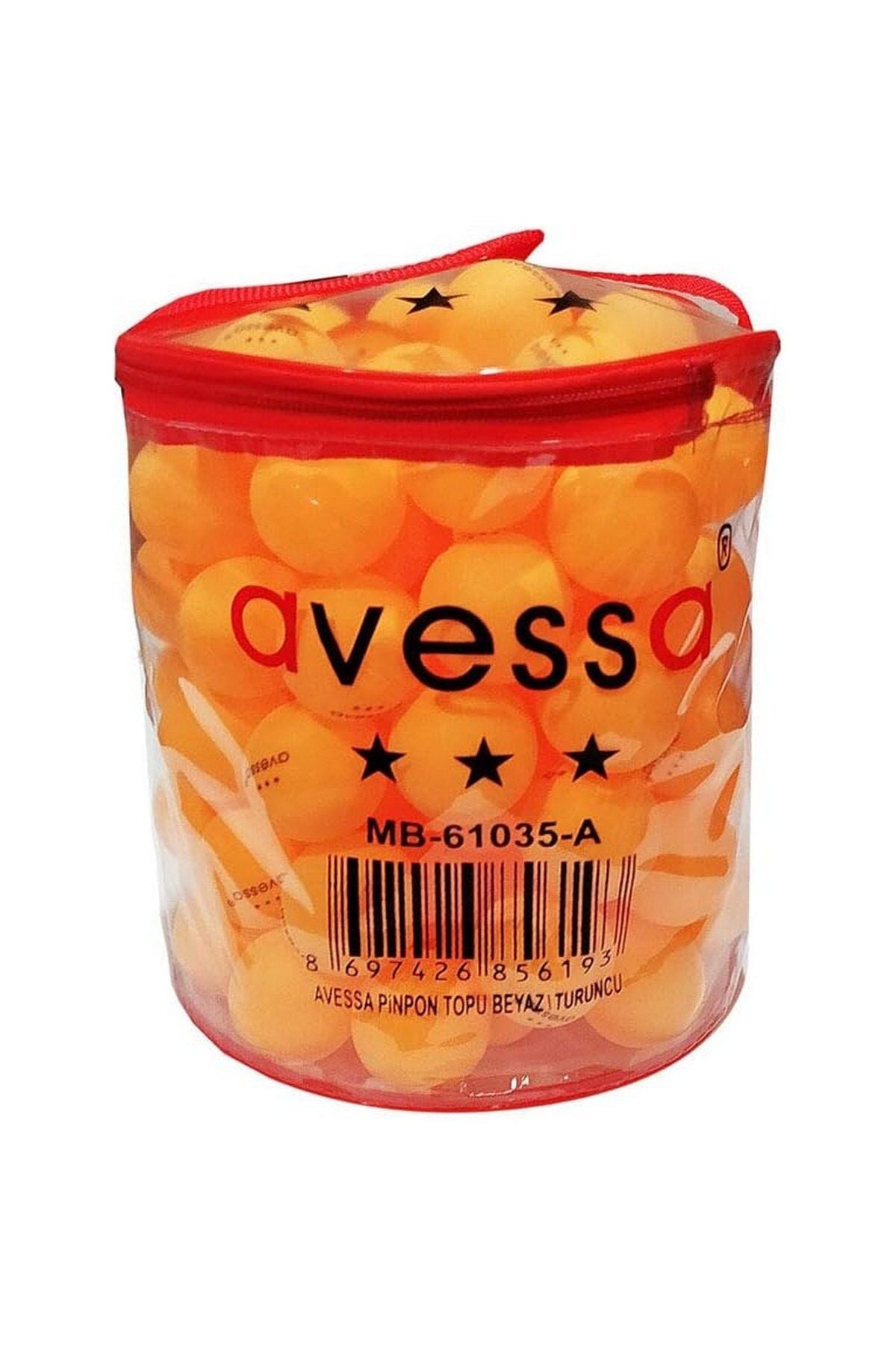 Avessa MB-61035-A Pinpon Topu 100'lü Turuncu 2. Kalite
