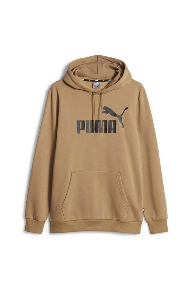 Puma ESS Big Logo Hoodie FL (s) Toasted Unisex SweatShirt Bej 58668786
