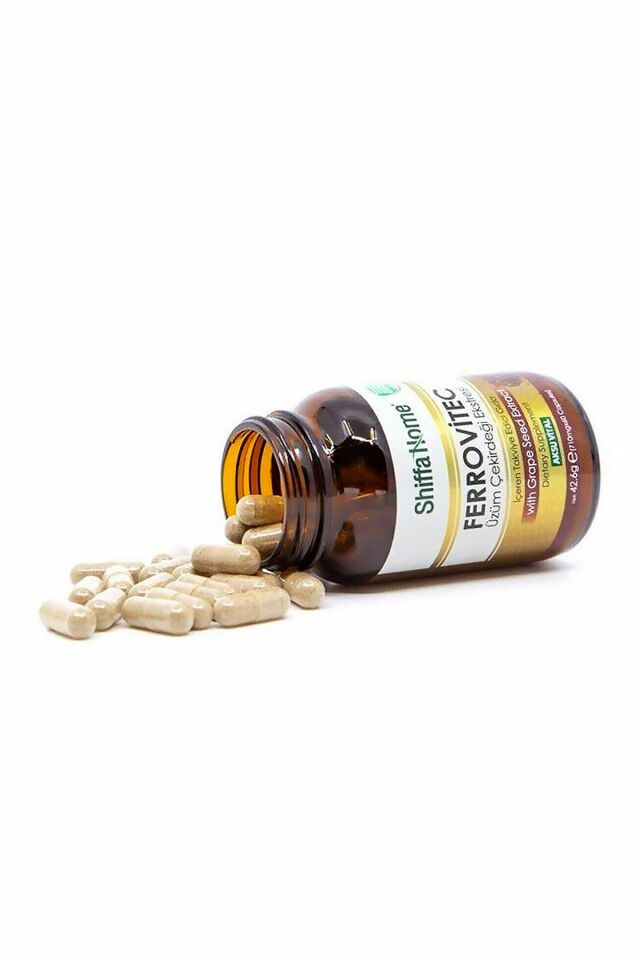 AksuVital Shiffa Home Ferrovitec Üzüm Çekirdeği Ekstresi 710mg 60 Kapsül