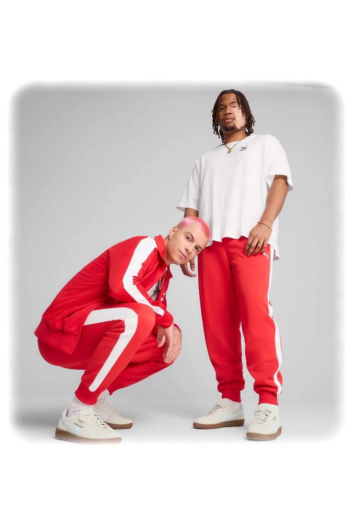 Puma T7 Always On Track Pants Erkek Spor Alt Eşofman Kırmızı 62958811 S