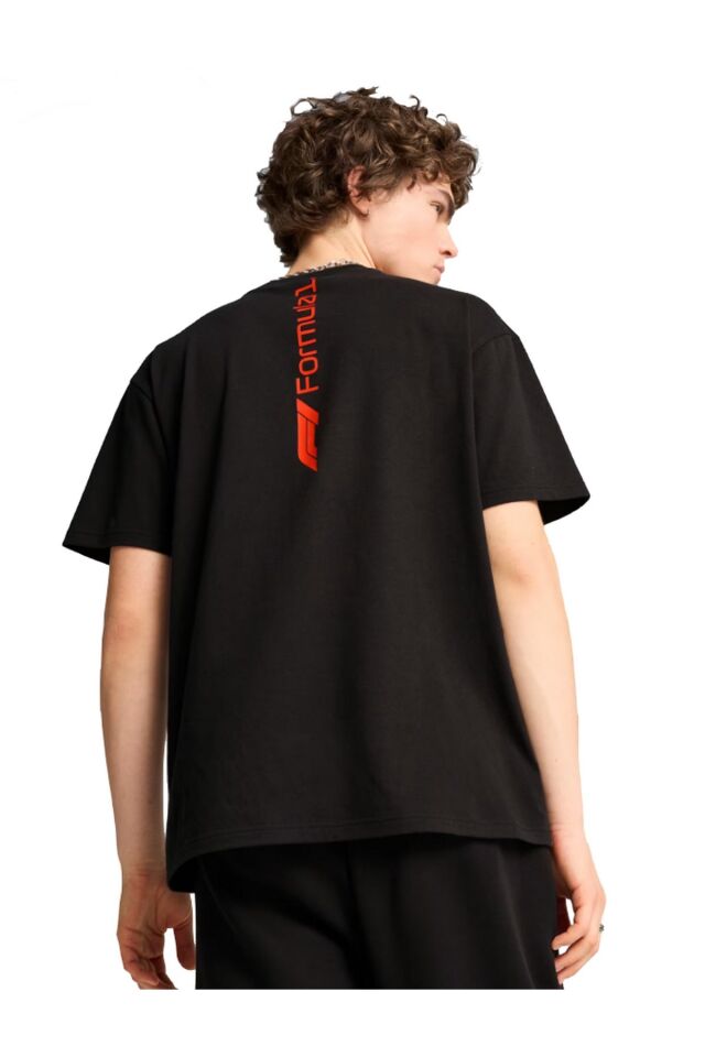Puma F1 ESS+ Graphic Tee Relaxed Erkek Spor Tişört Siyah 63012201 L